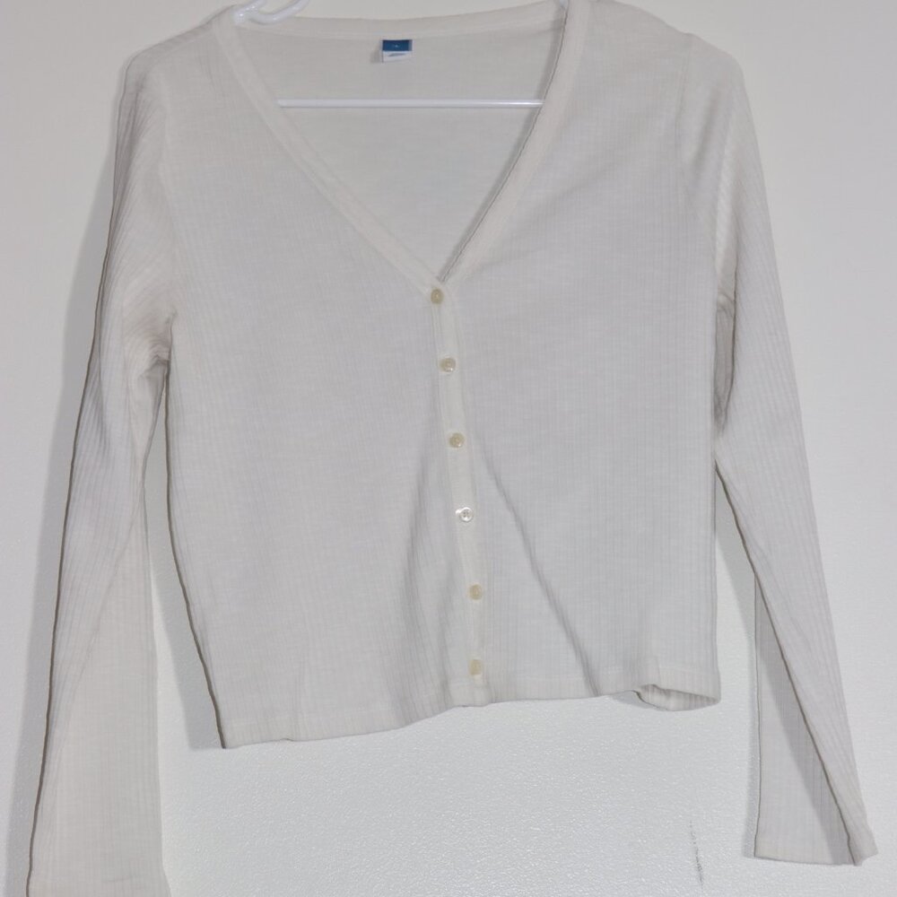 White on White button up